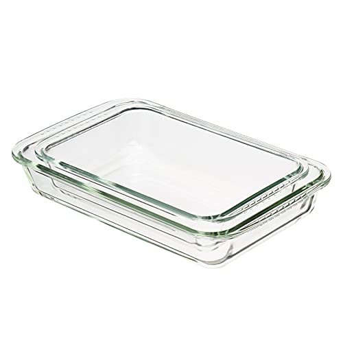 Amazon Basics pirofila in vetro con coperchio per il forno