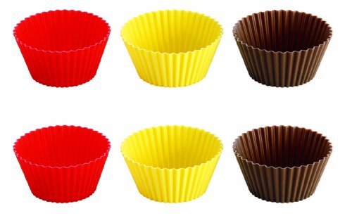 Tescoma 630646 delicia pirottini silicone multicolore 7 cm 6 pz