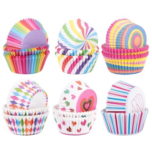 Carehabi pirottini per muffin carta 300 pezzi stampo muffin