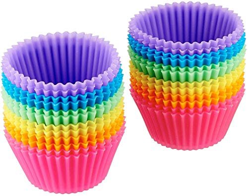 Amazon Basics pirottini in silicone riutilizzabili rotondi confezione