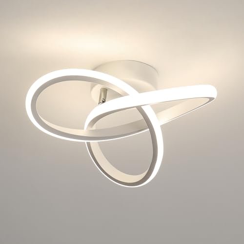 Goeco plafoniera LED soffitto spirale 22W 2500LM