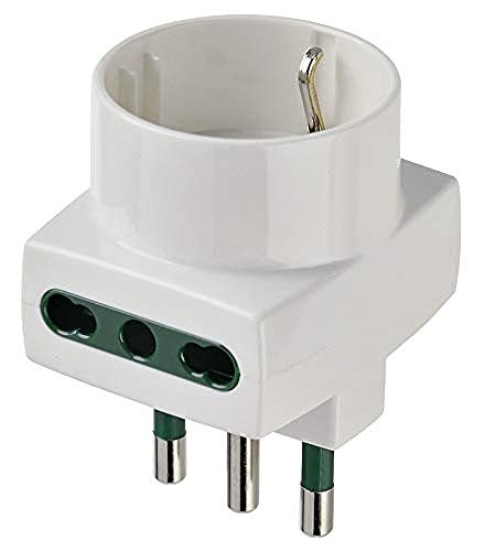 VIMAR adattatore multiplo SICURY 2 prese bianco