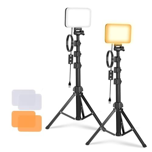 NEEWER BASICS BP66 2 pz pannelli LED video con treppiede