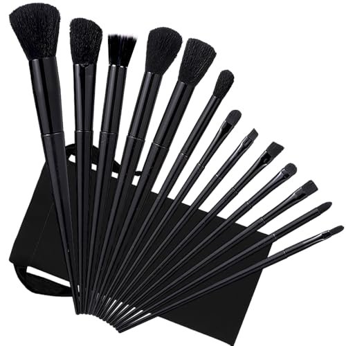 aweskmod set pennelli make up 13 pezzi viso e occhi