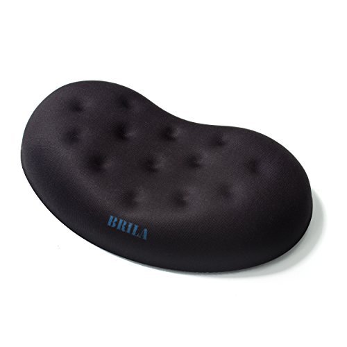 BRILA cuscino ergonomico in memory foam per poggiapolsi
