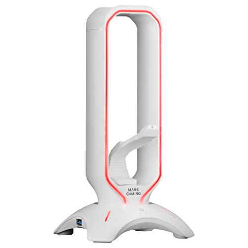 Mars Gaming supporto cuffie Mhhprow bianco 254x125