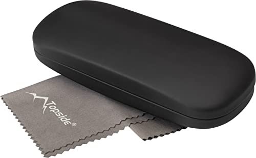 TOPSIDE custodia occhiali rigida con panno microfibra