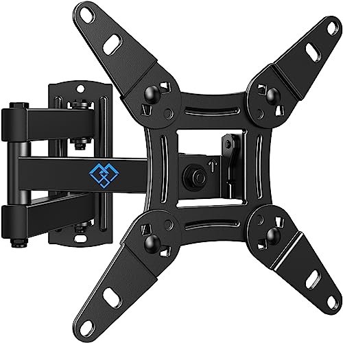 PERLESMITH supporto TV parete staffa 13-42 pollici orientabile