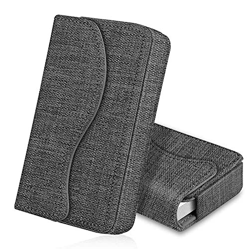 FINTIE porta biglietti da visita con chiusura magnetica