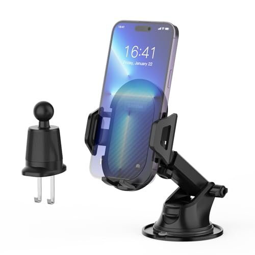 GRIFEMA porta cellulare auto per cruscotto parabrezza e bocchette