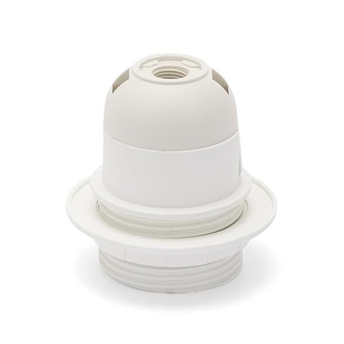 Velamp portalampada in termoplastica E27 interamente filettato