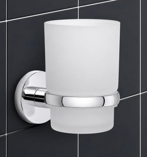 IPEA porta spazzolino adesivo da parete bicchiere