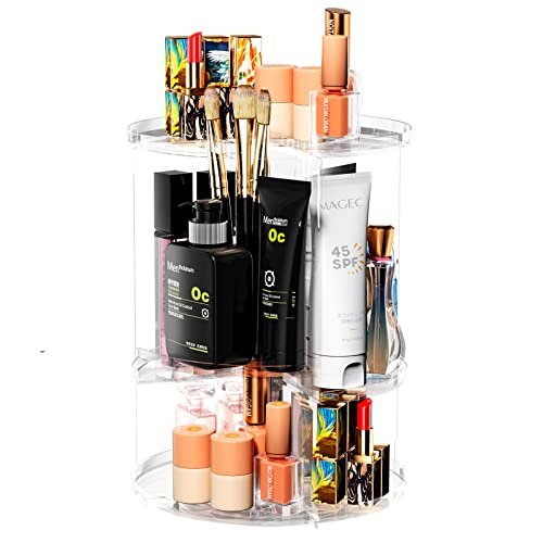 Newaner organizzatore trucco porta trucchi rotante 360