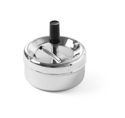 HENDI 440209 portacenere con bottone rotante