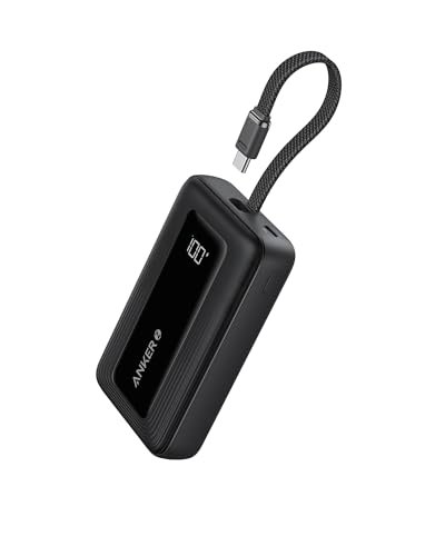 Anker power bank 20000mAh 30W con cavo USB-C integrato