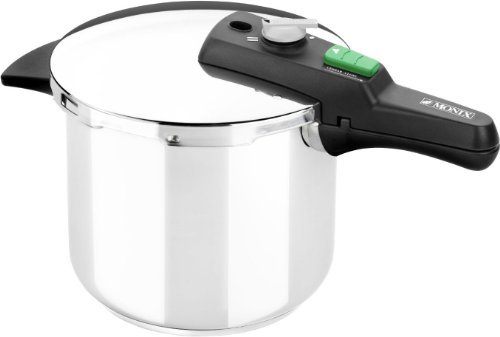 Monix Quick pentola a pressione in acciaio inossidabile da 7 litri