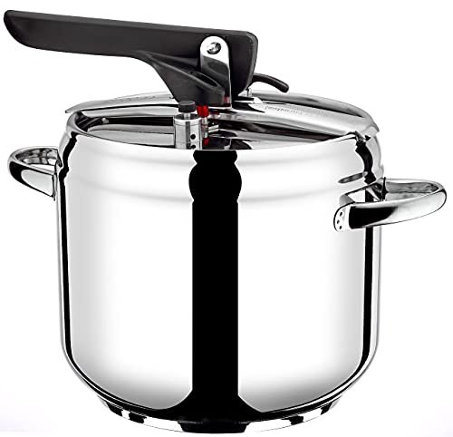 Pintinox pentola a pressione serie First in acciaio inox nichel-free