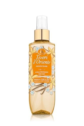 Tesori d'Oriente acqua profumata vaniglia e fior d'arancio