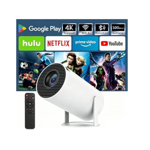 SUMTAB mini proiettore bluetooth wifi portatile 4K 1080P