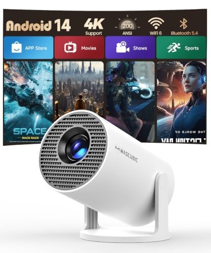 Magcubic proiettore portatile 4K mini videoproiettore smart tv