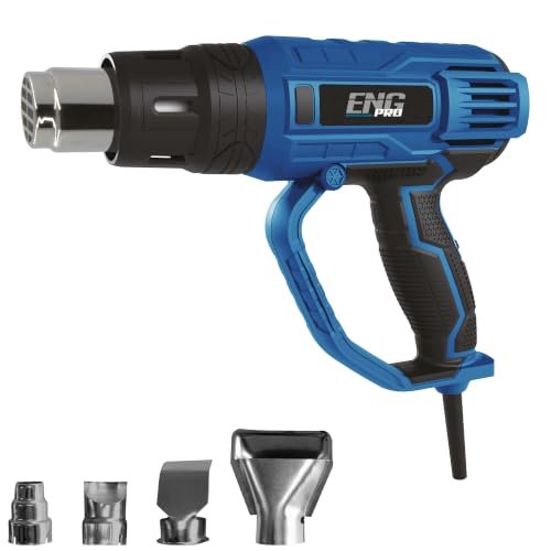 ENG PRO pistola termica 2000W con 4 ugelli doppia temperatura