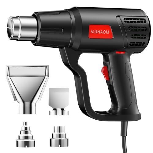 AIUNAOM pistola termica 2000W 50-650 gradi controllo temperatura
