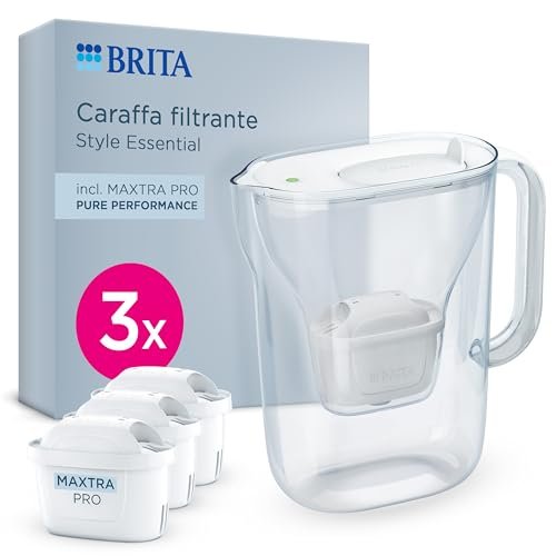 BRITA caraffa filtrante MAXTRA Style Essential 3x filtri