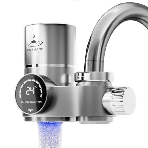 PURAMANE filtro acqua rubinetto carbone attivo