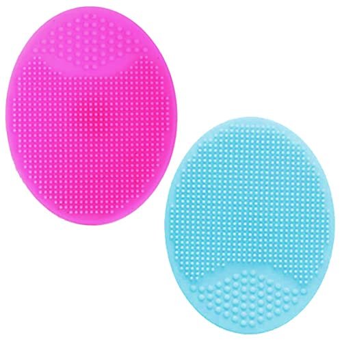 Androxeda 2 spazzole pulizia viso silicone morbido
