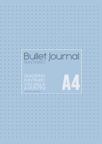 bullet journal puntinato quaderno A4 con griglia a punti