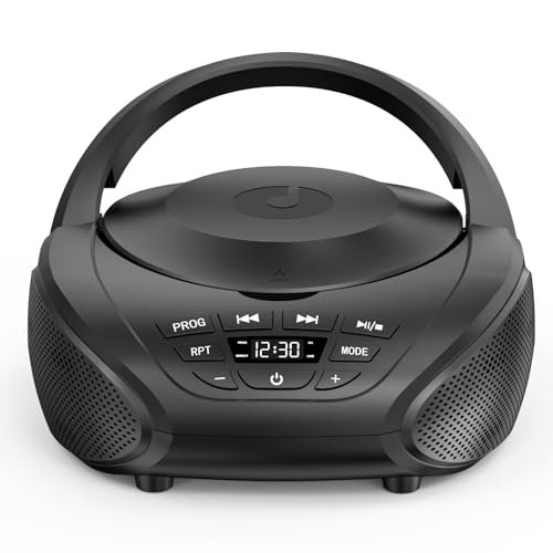 Gueray lettore CD portatile boombox radio CD compatto