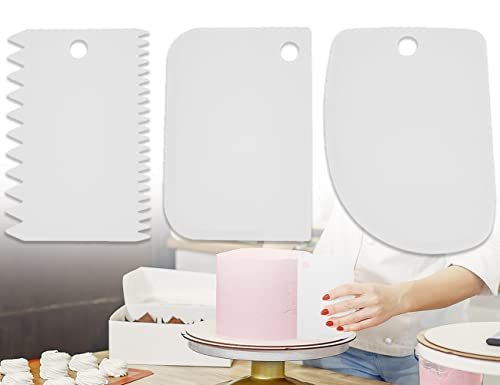 ZoeTekway raschietto per pasta in plastica set 3 pezzi impasto