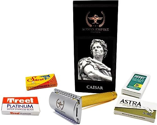 rasoio di sicurezza a doppio filo Caesar Gold