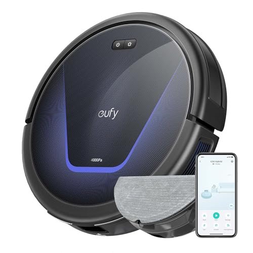 eufy G50 robot aspirapolvere ibrido aspirazione 4000 Pa navigazione dinamica panno