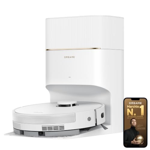 dreame D20 Pro Plus robot aspirapolvere lavapavimenti DuoBrush per peli