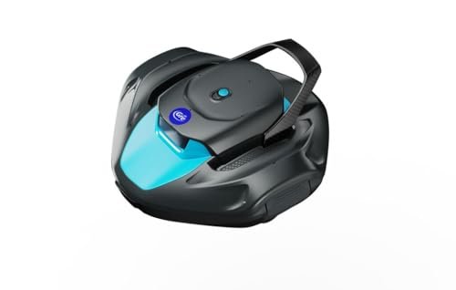 GRE MOOVO robot pulitore di fondo piscina senza cavo durata 90 minuti fino a 80 mq
