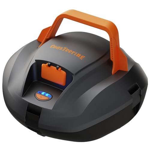 CoasTeering Planet robot piscina senza fili 120 minuti autonomia 4500mAh doppio motore
