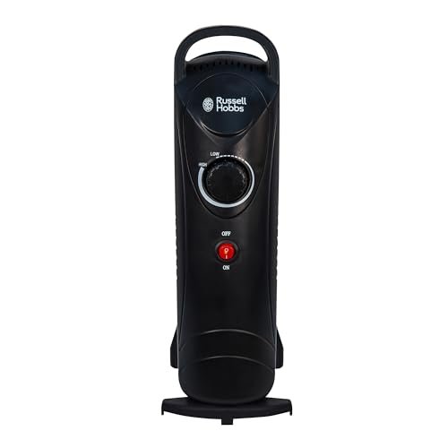 Russell Hobbs radiatore ad olio 650W riscaldatore elettrico portatile