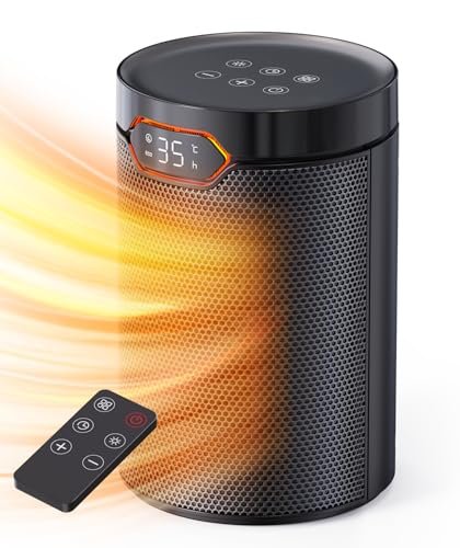 QEXREED stufetta elettrica basso consumo 1500W PTC modalità eco