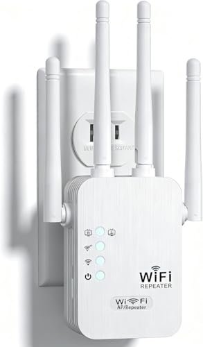 TVVNHA ripetitore wifi 1200Mbps dual-band extender compatto