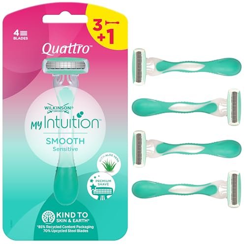 Wilkinson Sword MyIntuition Smooth Sensitive Quattro usa e getta