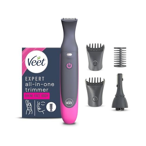 VEET Expert All-In-One trimmer rasoio elettrico donna viso e parti intime
