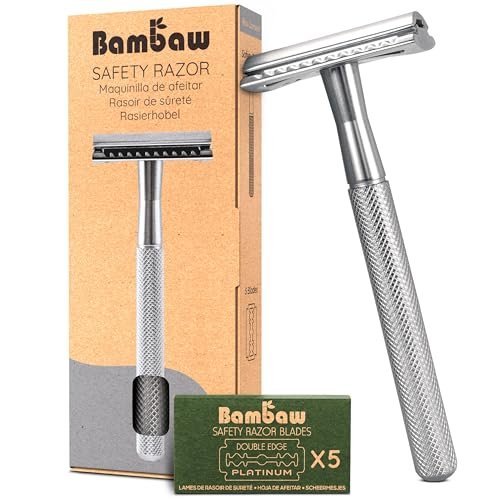 Bambaw rasoio di sicurezza uomo e donna con 5 lamette