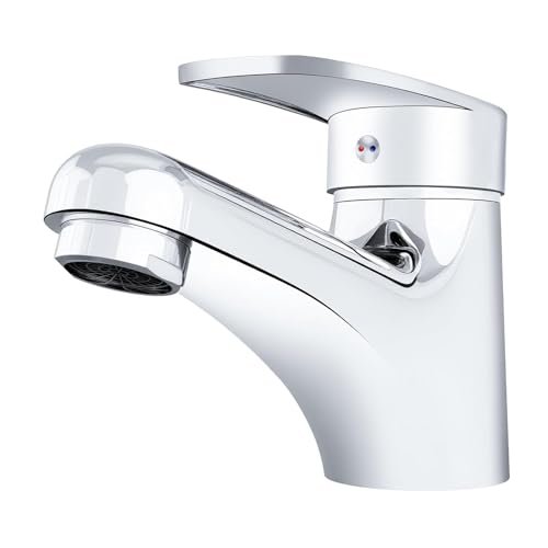 VOLTIX rubinetto bagno lavabo monocomando miscelatore