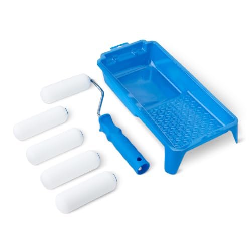 Amazon Basics kit di rulli in schiuma 10,2 cm con manico
