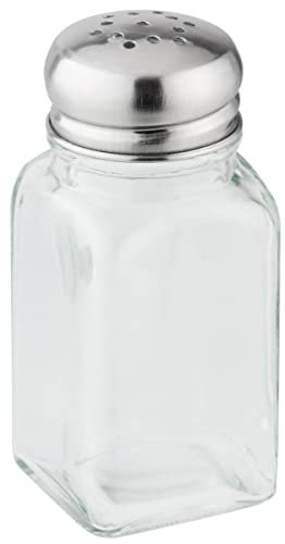 Fackelmann dispenser per condire in vetro trasparente