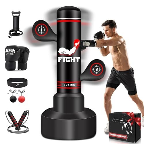NZQXJXZ sacco da boxe da terra adulti 180 cm