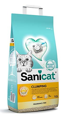 Sanicat lettiera per gatti agglomerante senza profumo