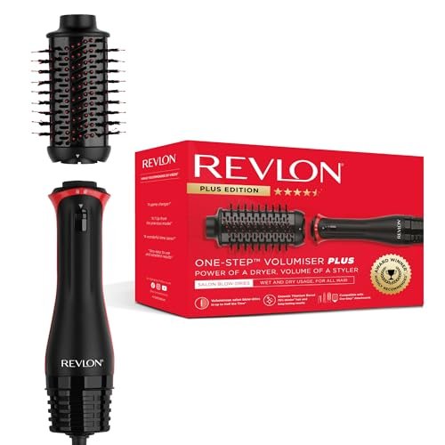 Revlon One-Step Volumiser Plus spazzola ovale staccabile rivestimento