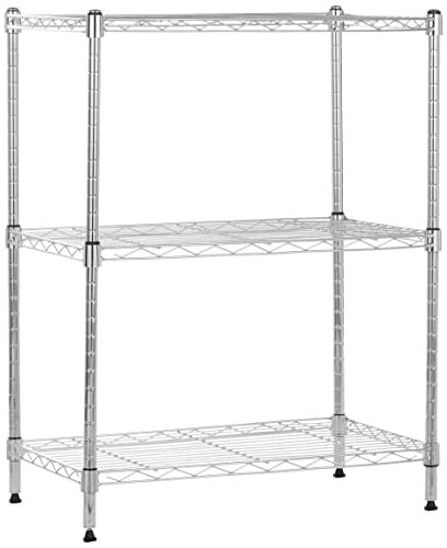 Wintem scaffale salvaspazio 3 ripiani in stoffa set 2